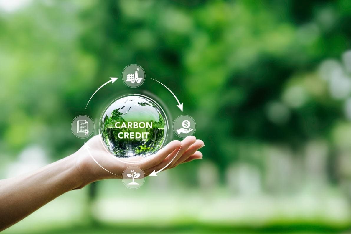 Carbon trading symbol